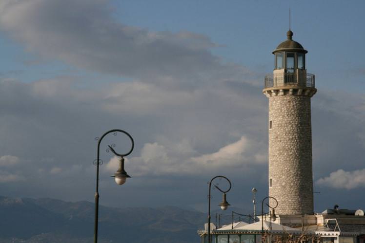 The lighthouse of Patras, home of the biggest Carnival in Greece. Image by Konstantinos Petrakopoulos / CC BY 2.0